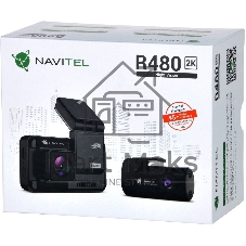 Видеорегистратор Navitel R480 2K черный 1440x2560 1440p 160гр.