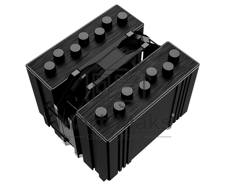 Кулер ID-COOLING SE-207-XT SLIM черный 120мм алюминий+медь 1800rpm 35db 4-pin 220W 135мм