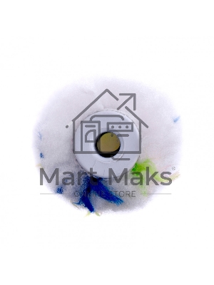 Мини-валик сменный Водные краски,60 мм, ворс 12 мм,D - 16 мм, D ручки - 6 мм, полиэстер Сибртех