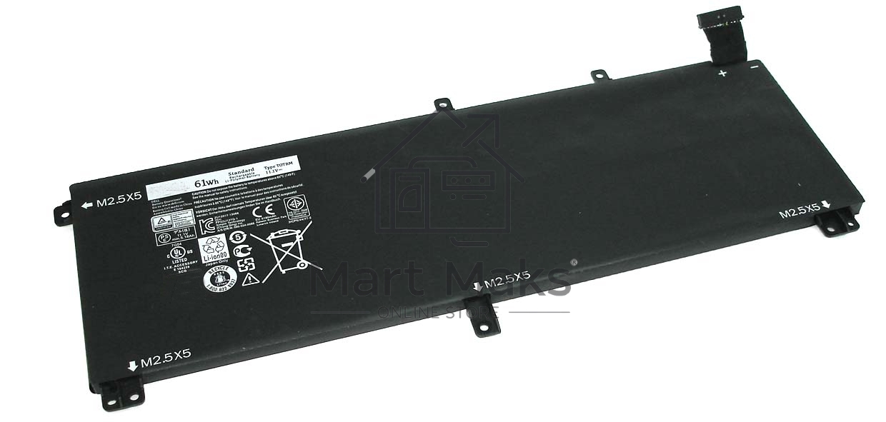 Аккумуляторная батарея для ноутбука Dell XPS 15-9530 Dell Precision M3800 61Wh TOTRM