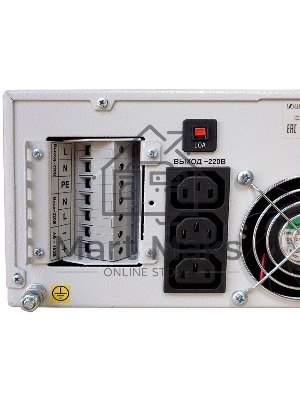 Источник бесперебойного питания Штиль SR SR1106L 5400Вт 6000ВА серый