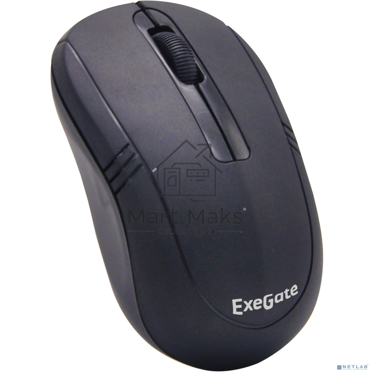 Мышь беспроводная ExeGate Professional Standard SR-9021 черный, 1200 dpi, радиоканал, USB, кнопки - 3