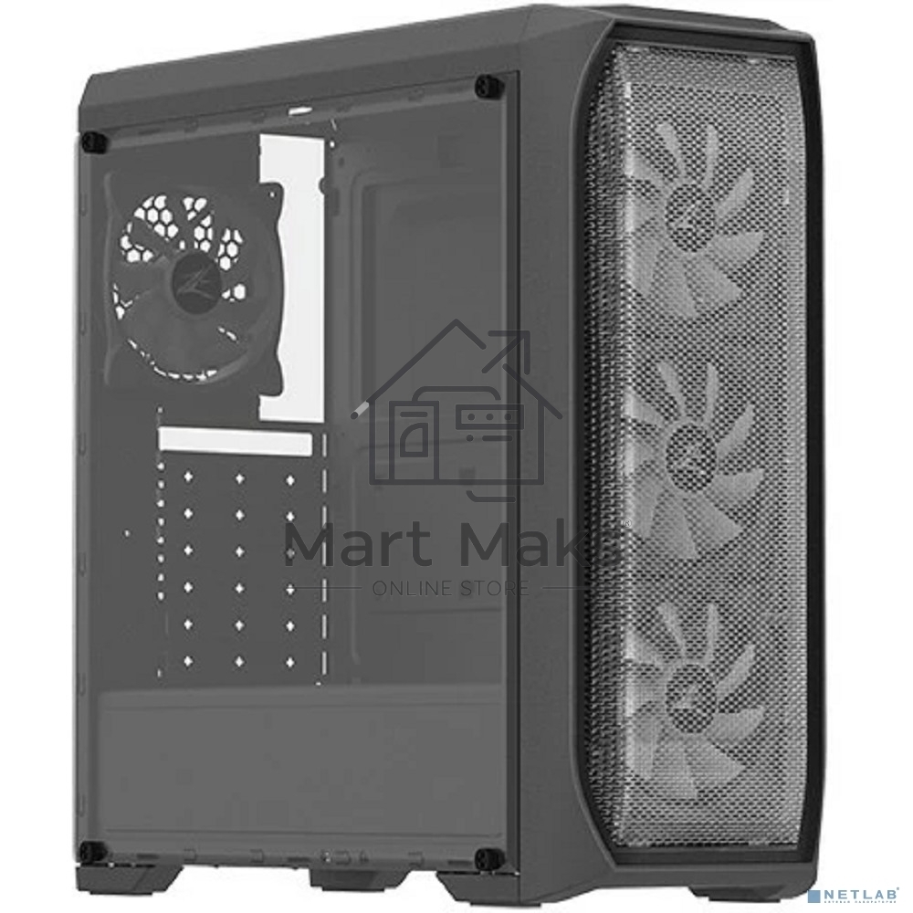Компьютерный корпус ZALMAN N5 MF, ATX, BLACK, WINDOW, 1x5.25