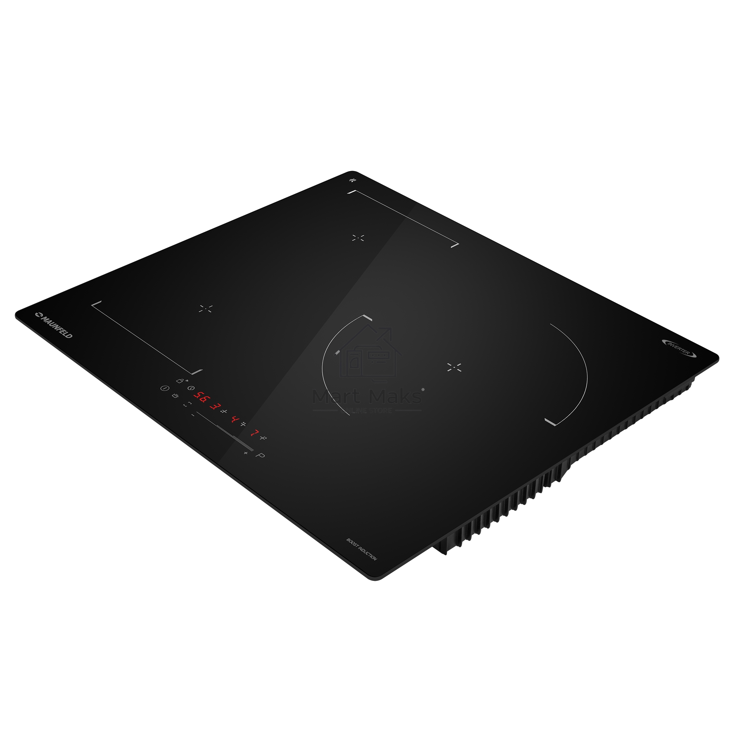 Индукционная варочная панель Maunfeld CVI593SBBK Inverter черный