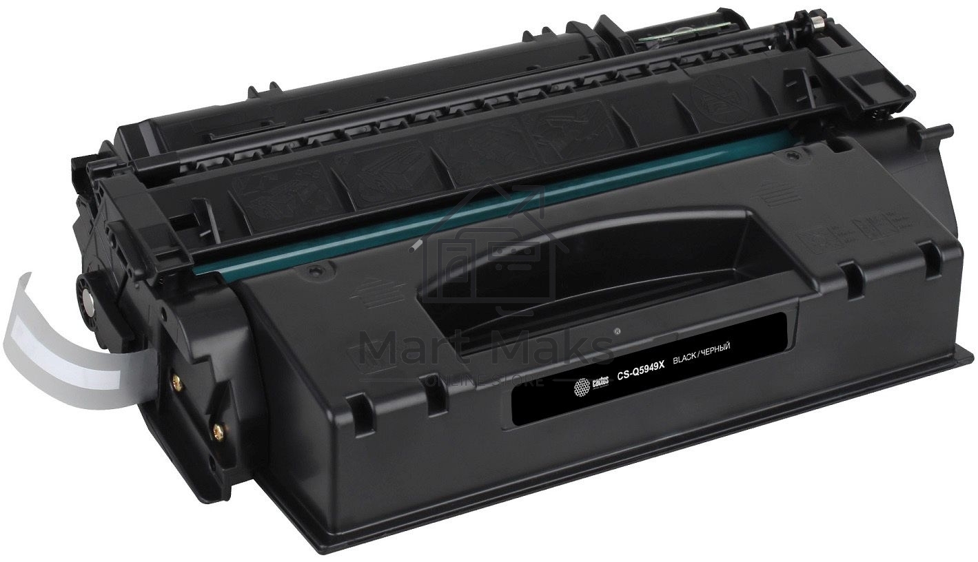 Картридж лазерный Cactus CS-Q5949X черный (6000 стр.) для HP 1320/3390/3392