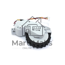 Колесо для робота пылесоса Xiaomi Mop 2 Pro левое, белое Колесо для робота пылесоса Xiaomi Mop 2 Pro левое, белое