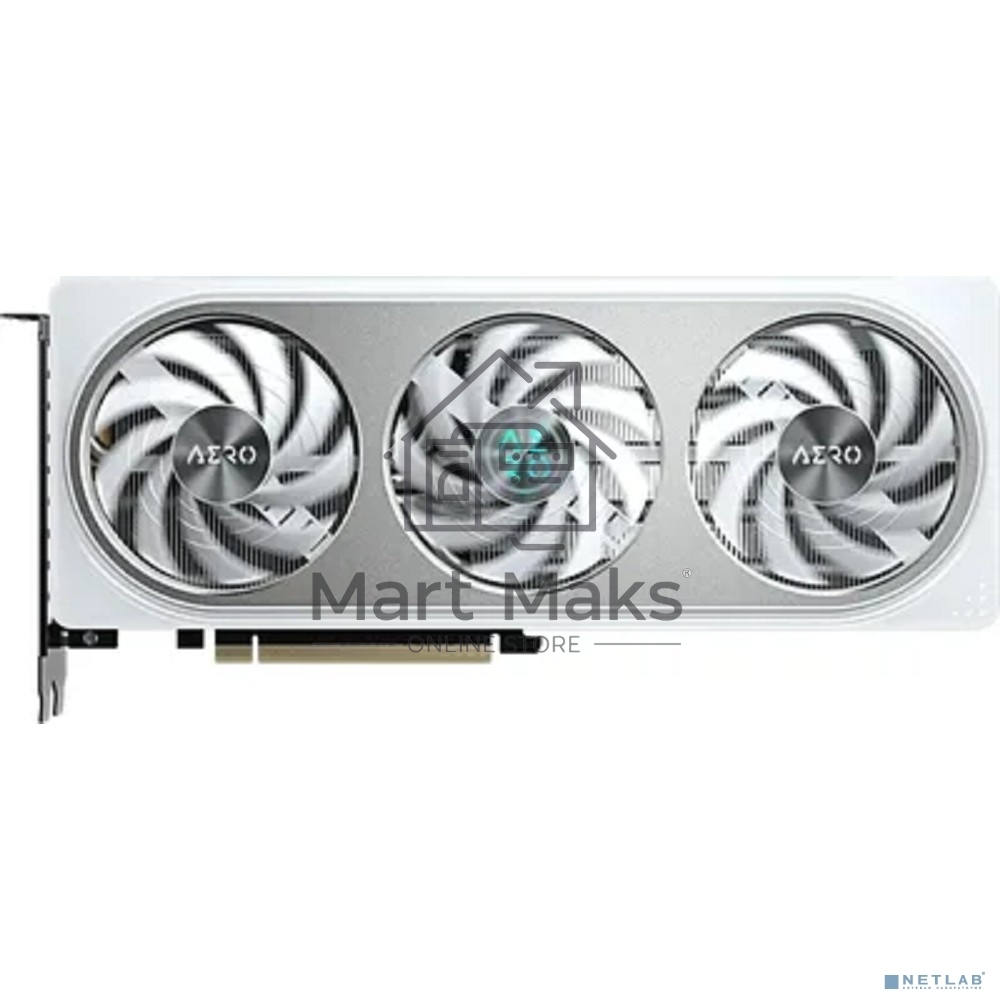 Видеокарта Gigabyte PCI-E 5.0 GV-N506TAERO OC-8GD 1.0 NVIDIA GeForce RTX 5060TI 8Gb 128bit GDDR7 2647/28000 Без Видеовыходов HDMIx1 DPx3 HDCP Ret