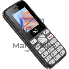 Мобильный телефон BQ 1860 Gem серый (без СЗУ в комплекте)