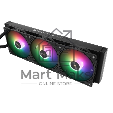 Водяное охлаждение для процессора Water Cooling System Thermalright Frozen Warframe 360 Ultra черный Argb (360мм, черный, ARGb/Fans: 3x120мм, 70.84CFM, 22.1dBA, 2000RPM/Pump height 60мм, 23dBA, 3000RPM, Rad thickness 27mm/S: 1200, 1700, 1851, 2011, 2066, 115X, AM5, AM4)