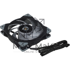 Вентилятор для корпуса Thermaltake TOUGHFAN 12 Turbo черный, 120 мм, 2500 об/мин, 28.1 дБ, 4 pin