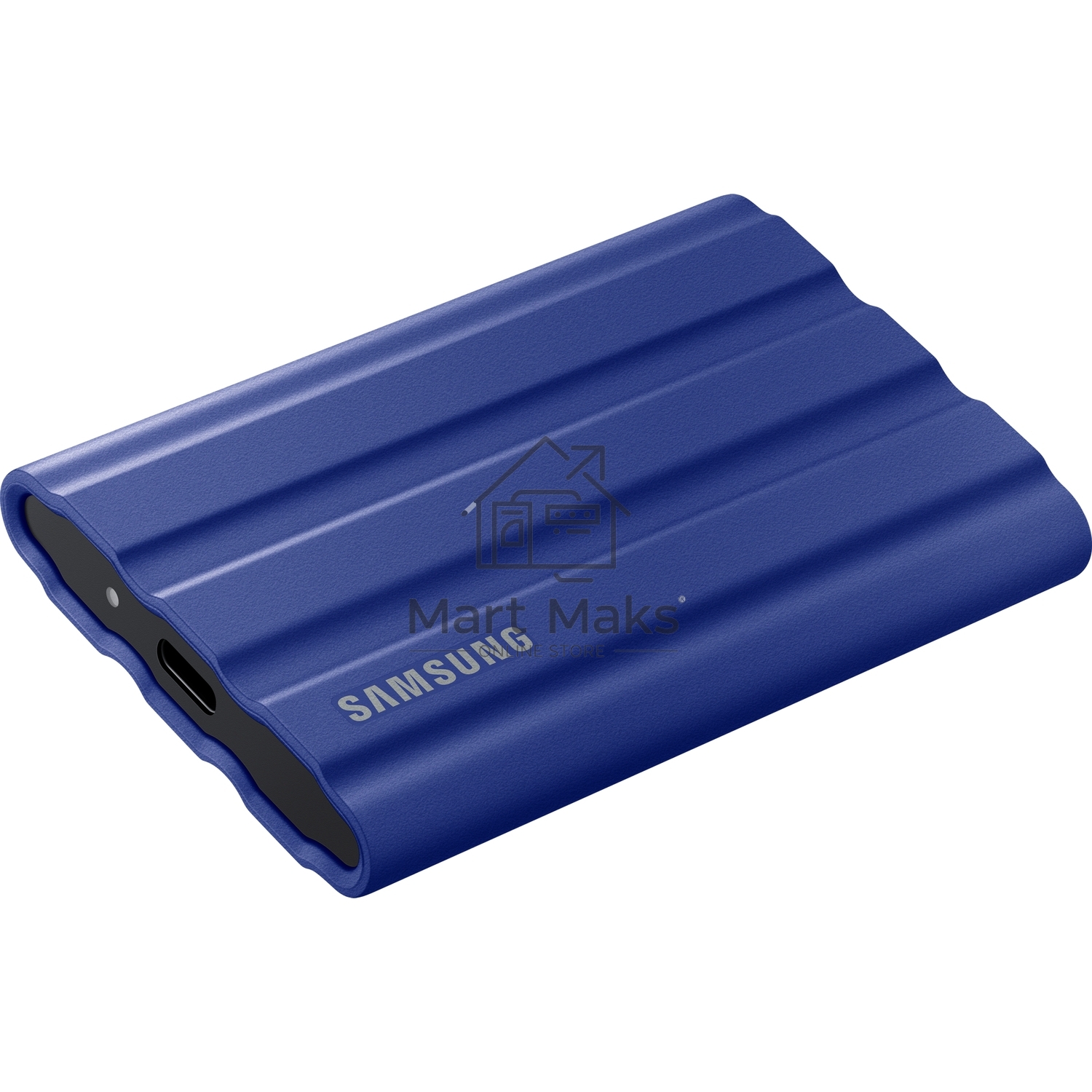 Накопитель SSD Samsung T7 Shield MU-PE1T0R/WW, USB3.2, 1ТБ, синий