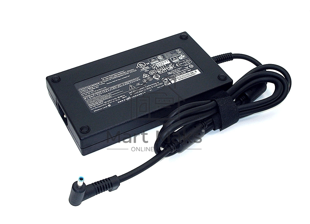 Блок питания (сетевой адаптер) для ноутбуков HP 19.5V 10.3A 4.5x3.0 (200W)