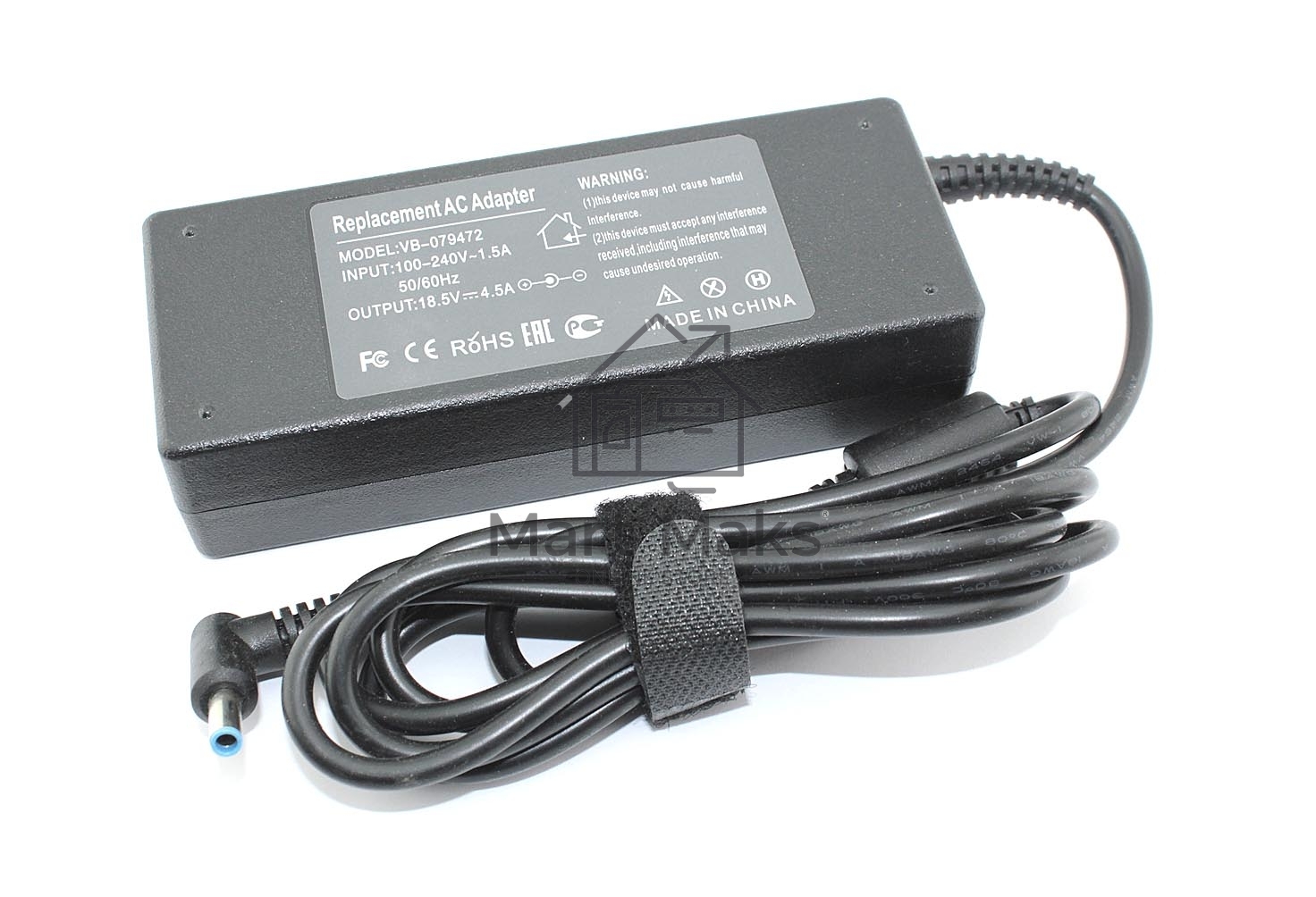 Блок питания (сетевой адаптер) для ноутбуков HP 18.5V 4.5A 4pin female 83W OEM