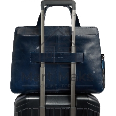 Сумка для ноутбука Piquadro Blue Square CA6590B2/BLU2, натур.кожа, темно-синий