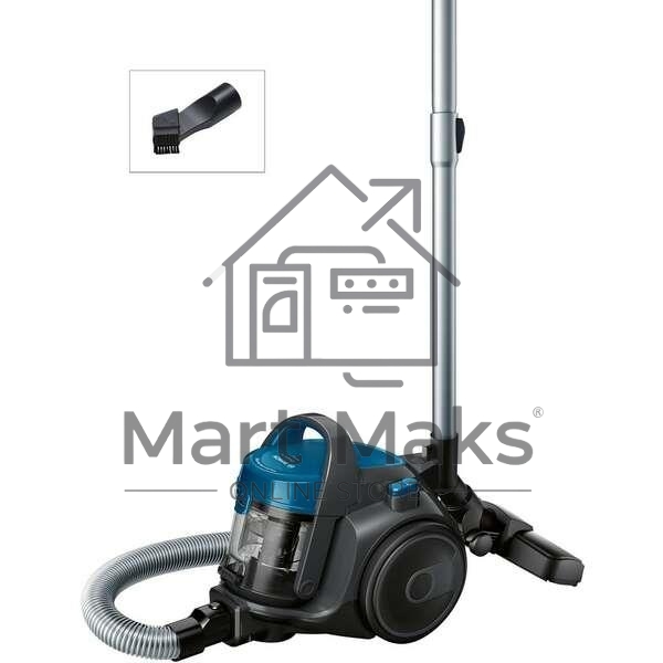 Пылесос Bosch BGS05A220 Global синий/серый, 700/800 Вт, уборка сухая, пылесборник контейнер 1.5 л