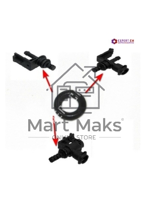Уплотнитель переходника бойлера Bosch TES, Siemens EQ, Neff, Gaggenau