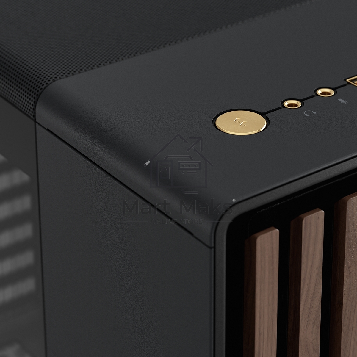 Компьютерный корпус Fractal Design North Charcoal Black TG Dark