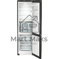 Холодильник Liebherr CBNbdc 573i-22 001 черный двухкамерный 255/94л морозилка снизу, No Frost