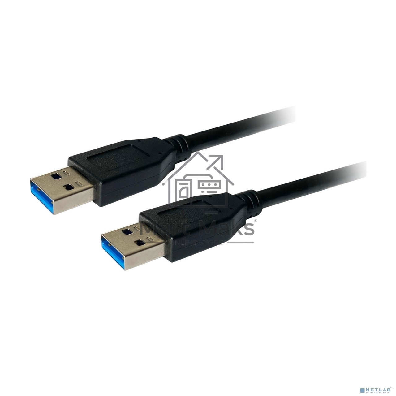 Кабель Bion удлинительный USB 3.0 AM/AM, 1.8 м, черный BXP-CCP-USB3-AMAM-018M