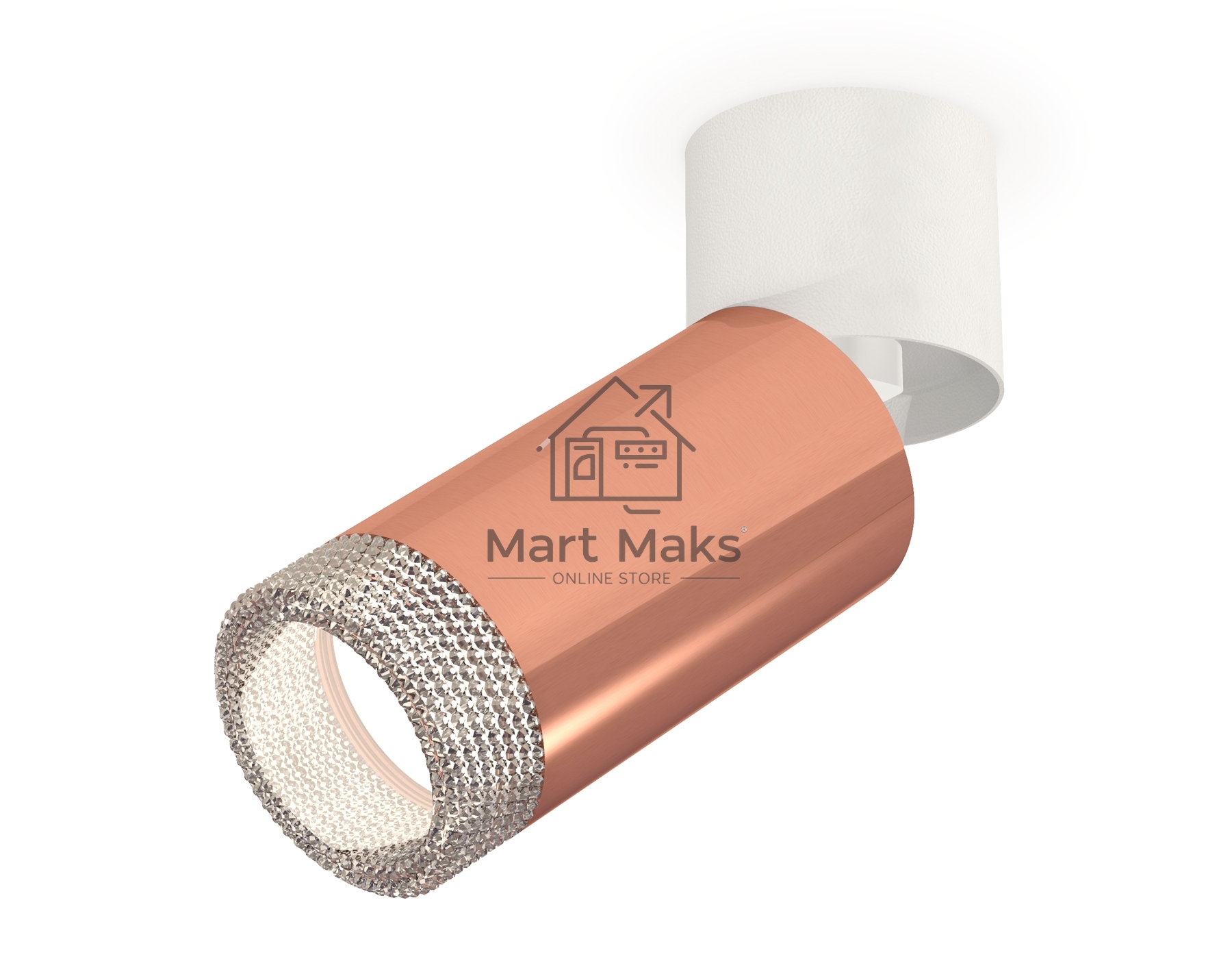 Светильник Ambrella Light XM6326031 PPG/WH/CL золото розовое полированное/белый/прозрачный (A2220, C6326, N6150)
