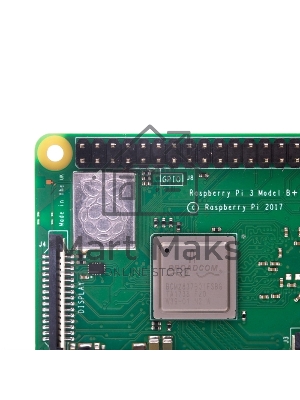 Компьютер Мини Raspberry Pi 3 Model B+ (RA433, E14 Version) Retail, 1GB RAM, Cortex-A53 (ARMv8) 64-bit SoC @ 1.4GHz Broadcom BCM2837B0 CPU, WiFi, Bluetooth, 40-pin extended GPIO, 4x USB 2.0, HDMI, CSI camera port, DSI displ.port, MicroSD port (137-3331), 