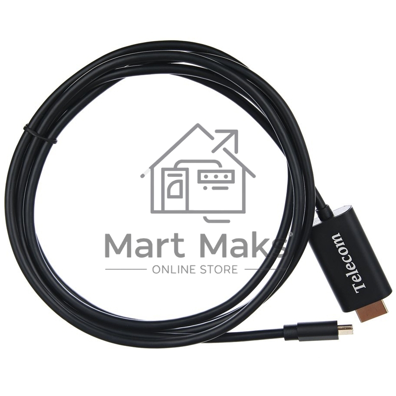 Кабель TelecomUSB3.1 Type-Cm --> HDMI A(m) 4K@30Hz, 1.8m <TCC005-1.8M>
