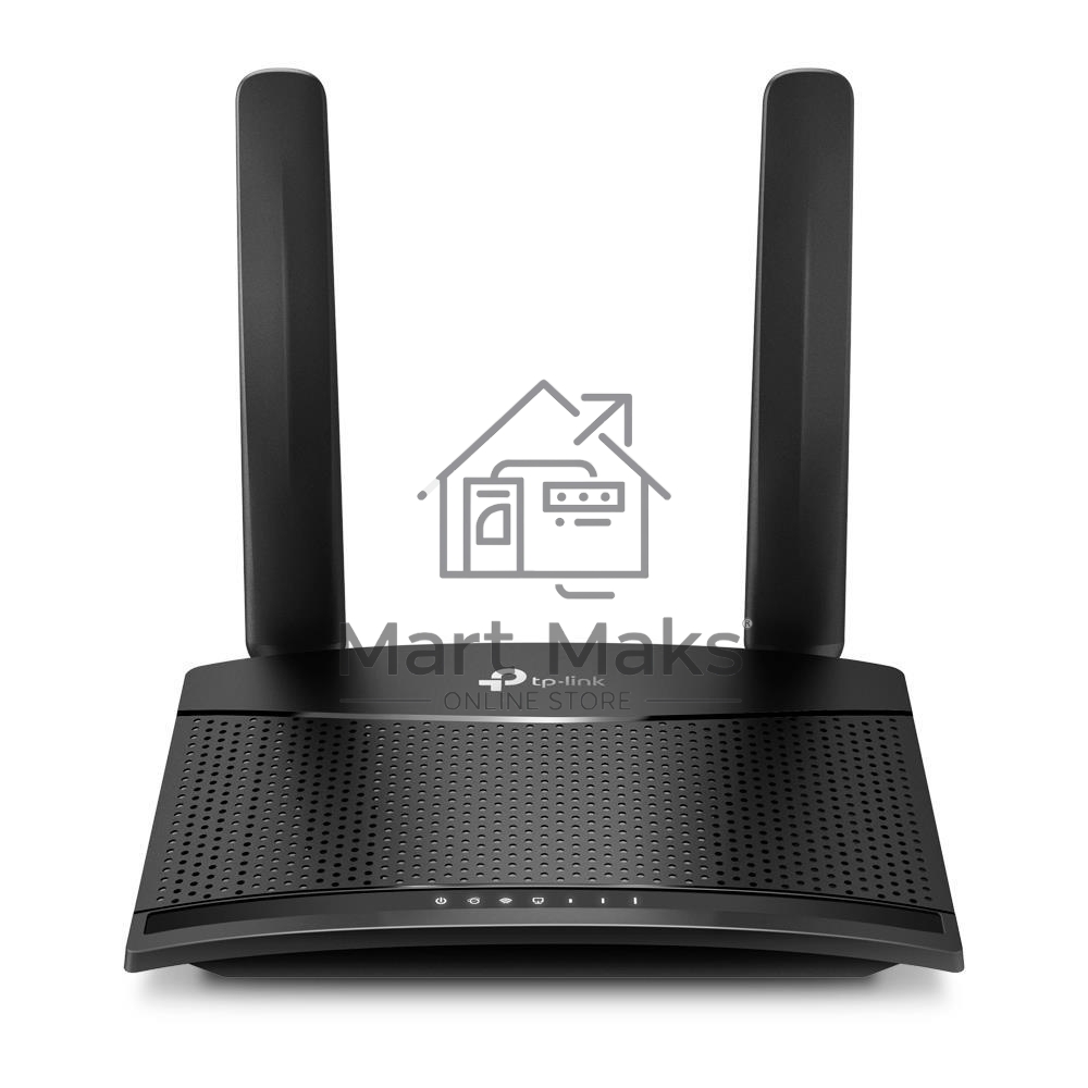 Роутер беспроводной TP-Link TL-MR100 N300 10/100BASE-TX/4G(3G) cat.4 черный