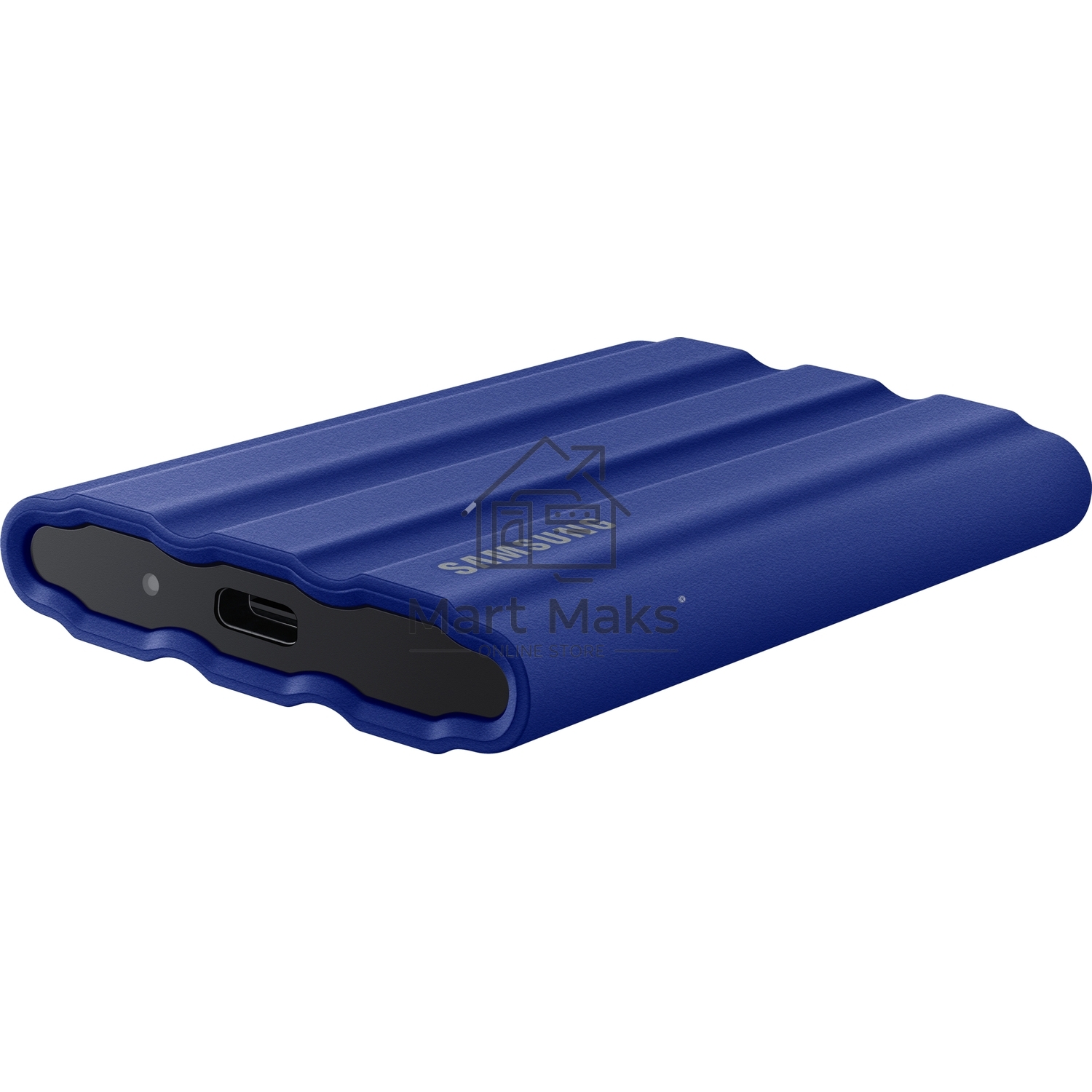 Накопитель SSD Samsung T7 Shield MU-PE1T0R/WW, USB3.2, 1ТБ, синий