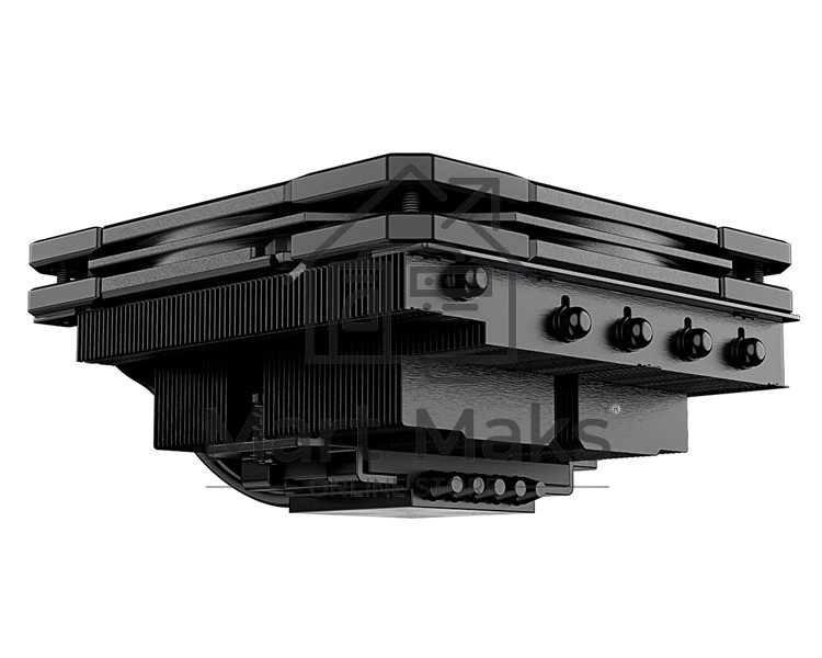 Кулер ID-COOLING IS-55 черный 120мм алюминий+медь 2000rpm 31.5db 4-pin 125W 55мм