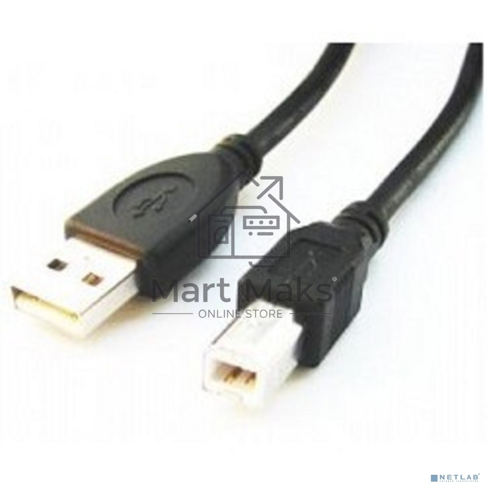 Кабель Gembird CCP-USB2-AMBM-15 USB 2.0 кабель PRO для соед. 4.5м AM/BM позол. контакты, пакет