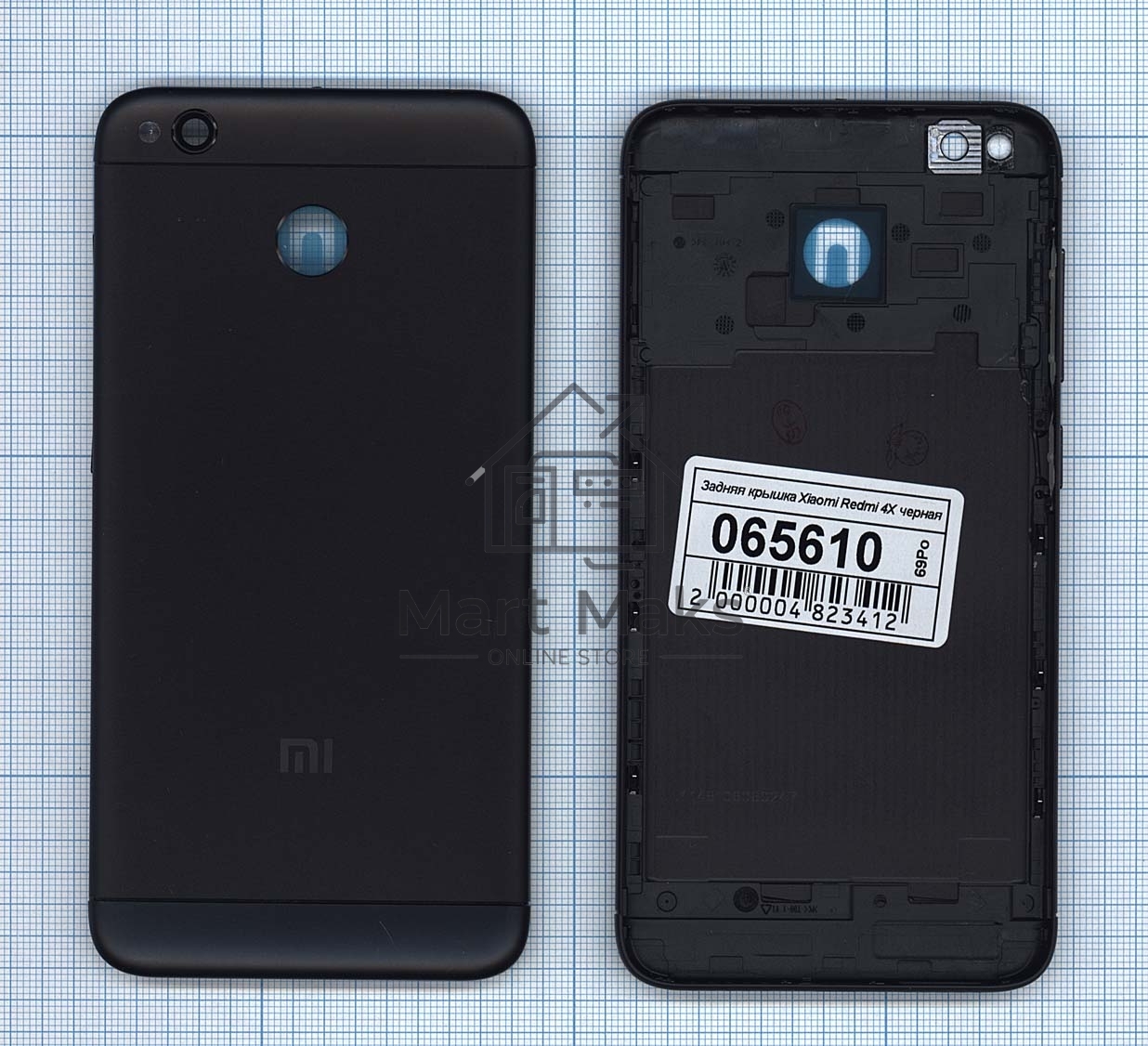 Задняя крышка для Xiaomi Redmi 4X черный