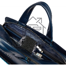 Сумка для ноутбука Piquadro Blue Square CA6590B2/BLU2, натур.кожа, темно-синий