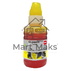 Чернила Cactus CS-GI490YB желтый100мл для Canon Pixma G1400/G2400/G3400