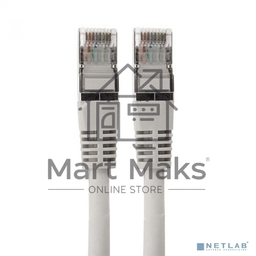 Пaтч-корд F/UTP Rexant, кат.6, RJ45-RJ45, экранированный, PVC серый, 3м