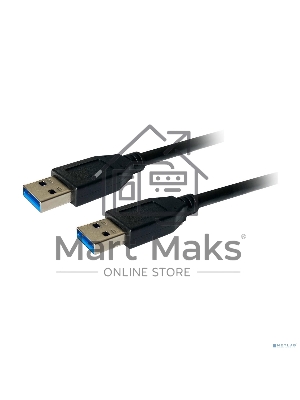 Кабель Bion удлинительный USB 3.0 AM/AM, 3 м, черный BXP-CCP-USB3-AMAM-030M