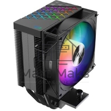 Кулер PCCooler R400 ARGb черный 92мм алюминий+медь 2200r m 30db 4-pin 180W 133мм