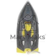 Утюг BRAYER BR4003GY серый/желтый/черный, 2400 Вт, 25 г/мин, 140 г/мин, 330 мл