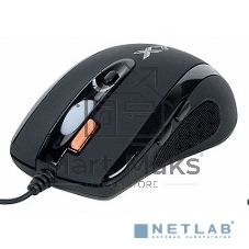 Мышь проводная A4Tech X-718BK черный, 3000 dpi, USB, кнопки - 7