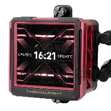 Водяное охлаждение для процессора Water Cooling System Thermalright Frozen Warframe 360 Ultra черный Argb (360мм, черный, ARGb/Fans: 3x120мм, 70.84CFM, 22.1dBA, 2000RPM/Pump height 60мм, 23dBA, 3000RPM, Rad thickness 27mm/S: 1200, 1700, 1851, 2011, 2066, 115X, AM5, AM4)
