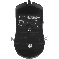 Мышь проводная Oklick 750G черный, 7200 dpi, USB, кнопки - 5
