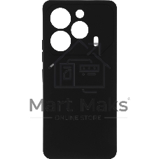 Чехол (клип-кейс) BoraSCO для Tecno Pova 6/6 Pro Silicone Case черный (73173)