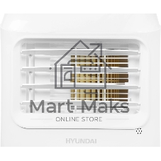 Кондиционер мобильный Hyundai HPAC-09-2 9000 BTU, 25 м², 64 дБ, охлаждение, осушение, белый