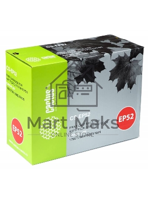 Картридж лазерный Cactus CS-EP52 черный (10000 стр.) для Canon LBP 1750/1760/1760E/1760N