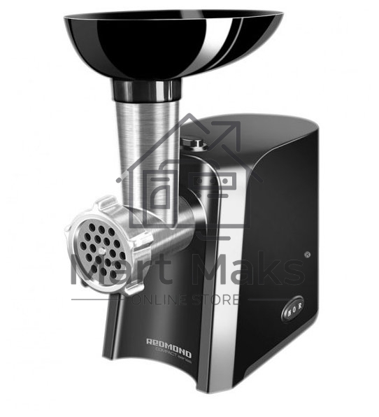 Мясорубка Redmond RMG-1223 1000Вт черный/серебристый