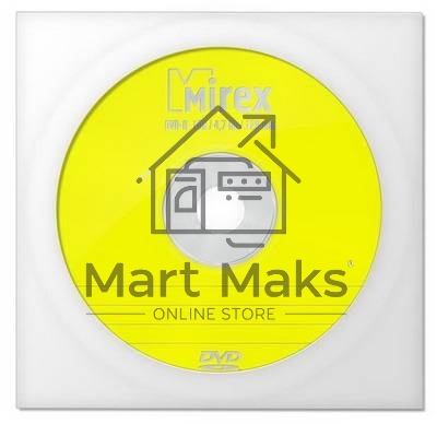 Диск DVD-R Mirex 4.7 Gb, 16x, Бум.конверт (1), (1/150/600)