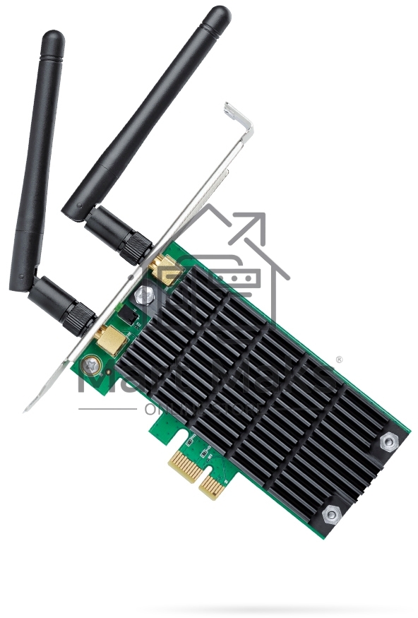 Адаптер TP-LINK ARCHER T4E AC1200 Двухдиапазонный Wi-Fi адаптер PCI Express