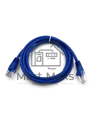 Патч-корд Buro UTP cat5E 1.5м синий RJ-45 (m)-RJ-45 (m)