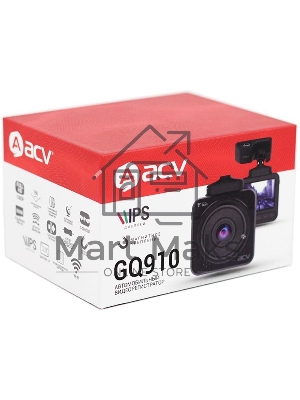Видеорегистратор ACV GQ910 черный 12Mpix 1080x1920 1080p 160гр. GPS NT96672