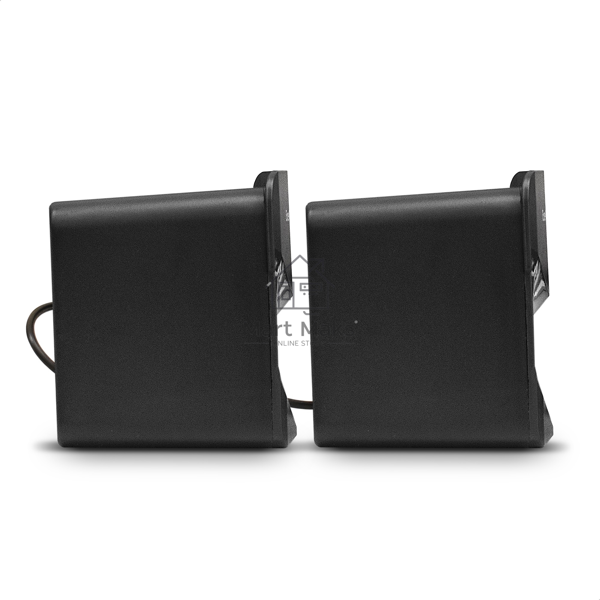 Акустическая система 2.0 ExeGate EX289685RUS Accord 200 (питание USB, 2х3Вт (6Вт RMS), 60-20000Гц,  черный, синяя подсветка)