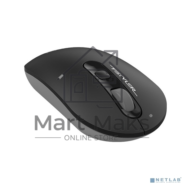 Мышь беспроводная A4Tech Fstyler FG20 серый, 2000 dpi, радиоканал, USB, кнопки - 4